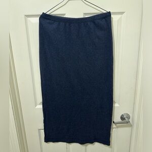 EILEEN FISHER Navy Blue Women's Skirt.